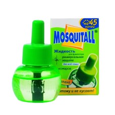 Рідина від комарів «MOSQUITALL. Універсальний захист» 30 мл на 45 ночей, запаска