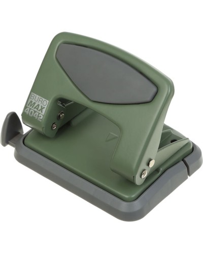 Діркопробивач «MORANDI STYLE» до 25 аркушів, металевий, зелений, ТМ Buromax