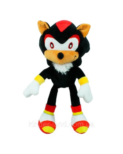 М`яка іграшка «Їжак Сонік» 29 см чорний, ПП Копиця