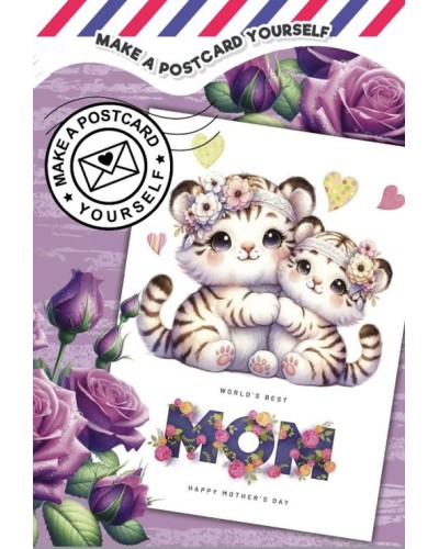 Розмальовка на 8 аркушів на скобі 13,5х19 см, ТМ Мандарин