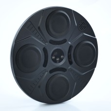 Настінний боксерський тренажер 36x36x4 см з 4 цілями музикою та світлом, на акумуляторі, 15 швидкостей та 15 режимів