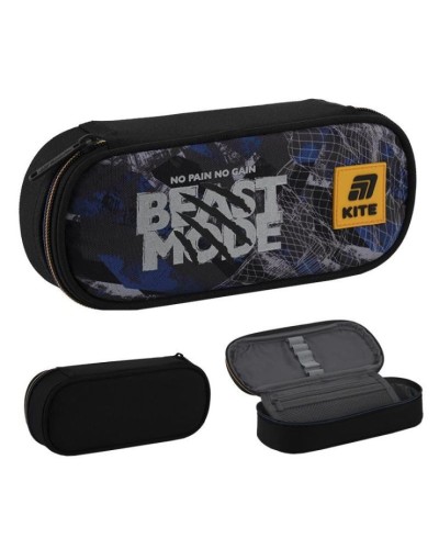 Пенал «Beast mode» 8,5х22х4,5 см, ТМ Kite
