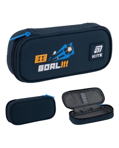 Пенал «Goal Time» 8,5х21х4,5 см, ТМ Kite