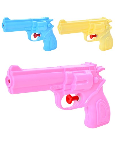 Іграшковий водний пістолет 14 см, в асортименті, у пакеті 18х14х3,5 см