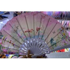 Віяло «Фламінго» 23 см, в асортименті, у пакеті