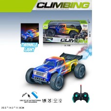 Машина 22 см р/к на акумуляторі зі світлом та парою, у коробці 25,5х14х11 см