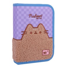 Пенал «Pusheen Playful» 21х13х3 см твердий одинарний з клапаном, HP-03, ТМ YES