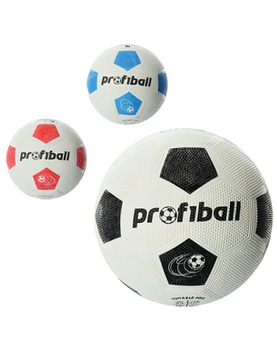 М'яч футбольний № 5 вагою 350 г, в асортименті, у пакеті