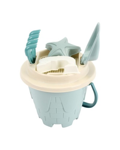 Набір для гри з піском з 6 предметів у сітці 27х20,5х18 см, ТМ Технок