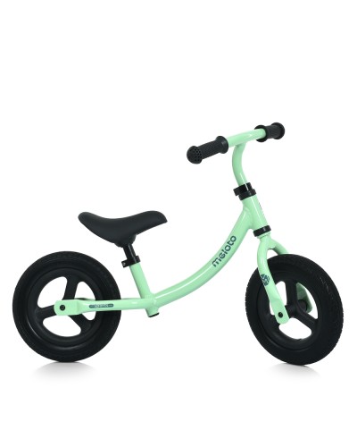 Біговел дитячий на алюмінієвій рамі з 2 колесами по 10 дюймів PU, м'ятний