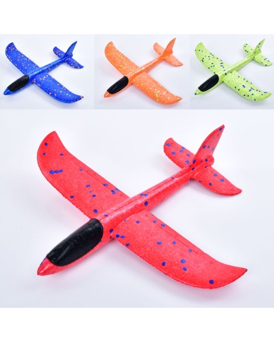Літачок 23 см з пінопласту, в асортименті, у пакеті 7х24х3 см