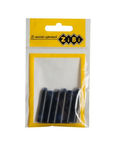 Капсули з чорнилом фіолетові, 6 шт, ТМ Zibi