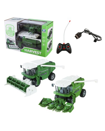 Комбайн 22 см р/к на акумуляторі, в асортименті, у коробці 31х12х21 см