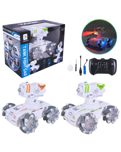 Перевертиш 25 см р/к на аккумуляторі зі світлом та димом, у коробці 27х17,4х17,4 см