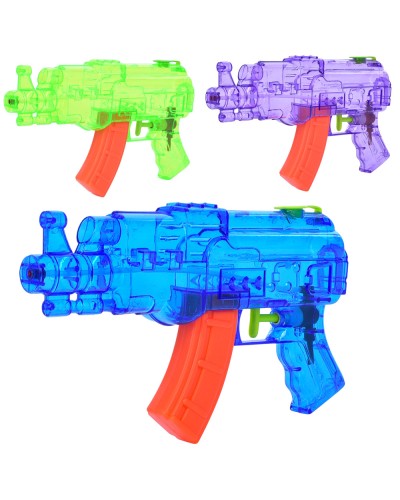 Іграшковий водний пістолет 24 см, в асортименті, у пакеті 28х18х3 см