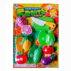 Набір продуктів: овочі, дошка, ніж на липучках, на планшетці 34,5х24,5х3,5 см