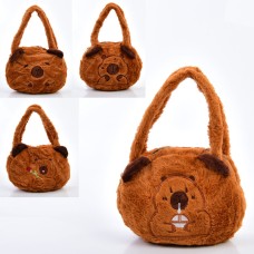 Сумочка «Капібара» 20х18х8 см на 1 відділення з застібкою-блискавкою та 2 короткими ручками, в асортименті