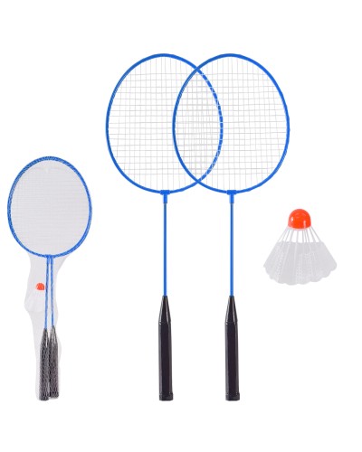 Набір для бадмінтону: 2 ракетки та волан, в сітці 65 см