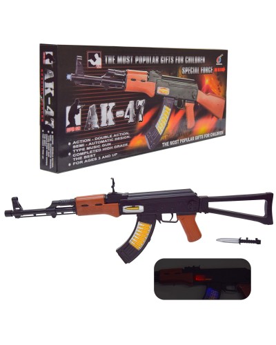 Іграшковий автомат зі світлом на батарейці, у коробці 53х24х4 см