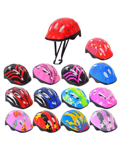 Шолом захисний 24,5х20 см, в асортименті, у пакеті