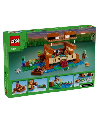 Конструктор «Будинок у формі жаби» на 400 деталей, у коробці 26х6х38 см, ТМ Lego