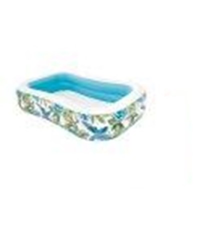 Басейн «Тропіки» 229х152х48 см надувний на 2 кільця, ТМ Intex