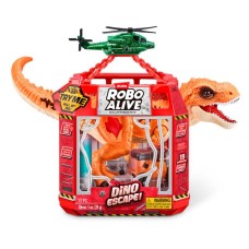 Ігровий набір «ROBO ALIVE. Втеча динозавра» зі світлом та звуком, на батарейці, у коробці 20х37х28 см