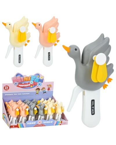 Вентилятор «Лебідка» 15,5 см механічний, в асортименті, 24 шт у дисплеї 39х18х23 см