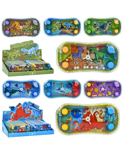 Водна гра «Динозаври» 18х9 см, в асортименті, 12 шт в дисплеї 39х10х20 см