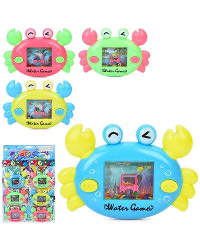 Водна гра «Краб» 14х9,5 см, в асортименті, у пакеті, 6 шт на планшетці 29х43,5х4 см