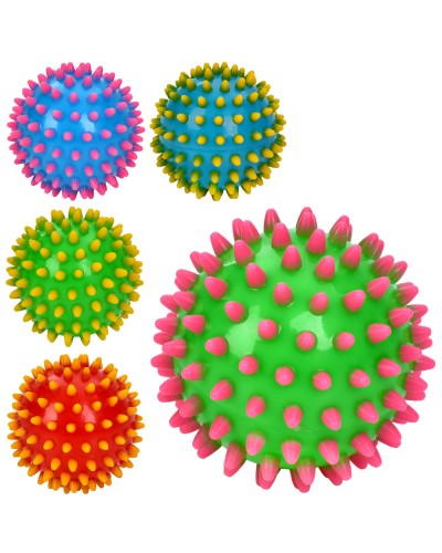 М'яч масажний 7 см з ПВХ, в асортименті