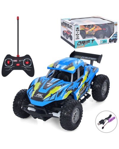 Машина 24 см р/к на акумуляторі з USB, в асортименті, у коробці 29,5х17,5х12,5 см