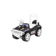 Машина для катання «Оріончик» 67х30х39 см чорний з максимальним навантаженням до 30 кг, ТМ Оріон