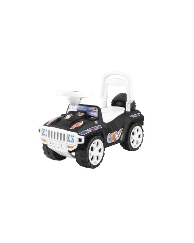 Машина для катання «Оріончик» 67х30х39 см чорний з максимальним навантаженням до 30 кг, ТМ Оріон