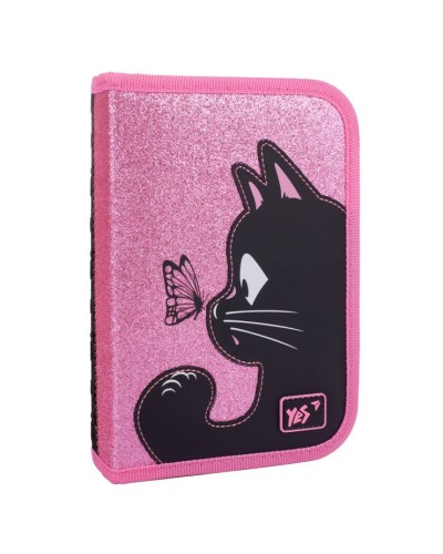 Пенал «Cat Dreamer» 13х21х3 см твердий одинарний без клапана, HP-02, ТМ YES