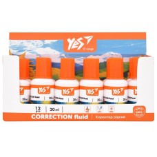 Коректор «Orange Line» з пензликом 20 мл, ТМ Yes