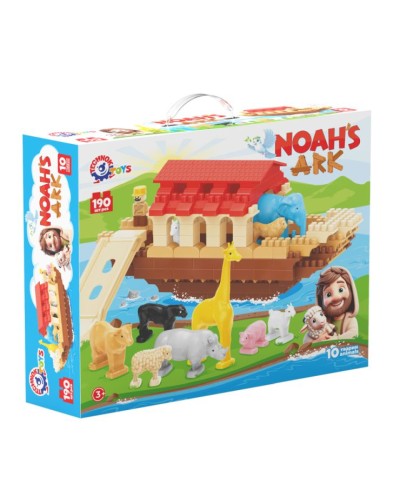 Конструктор на 190 деталей та 10 фігурок, у коробці 12,2х37х45,5 см, ТМ Технок