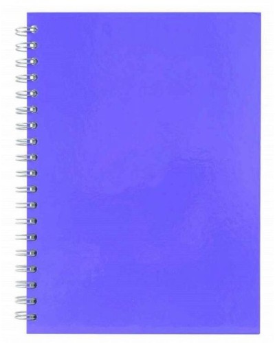 Зошит «PASTEL» з роздільниками В5 на 120 аркушів у клітинку на спіралі з пластиковою обкладинкою, бузковий, ТМ Buromax