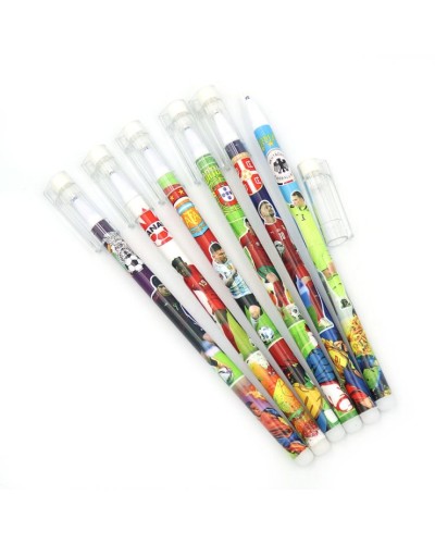 Ручка «Футбол» пиши-стирай 0,5 мм синя, в асортименті