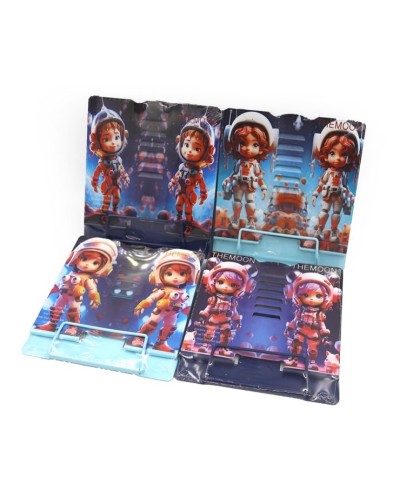 Підставка для книг «Космонавт» 15,2х15,2 см металева, в асортименті