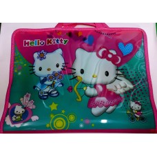 Сумка «DS» 35х26 см з тканиними ручками для дівчаток, в асортименті