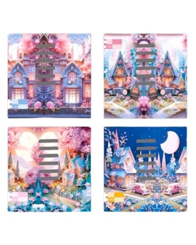 Підставка для книг «Казка» 21х19 см металева, в асортименті