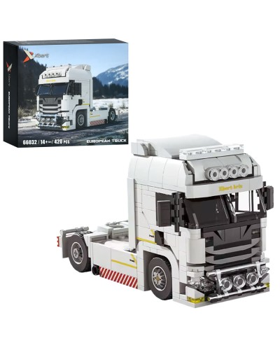 Конструктор «Трейлер» 18,6 см на 420 деталей, у коробці 27,5х24х8 см