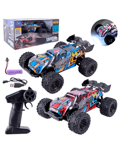 Машина р/к на акумуляторі, в асортименті, у коробці 30х20х15 см