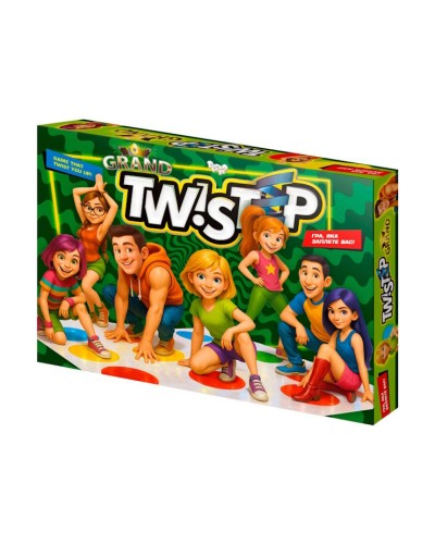 Гра «GRAND Твістеп» розвивальна, у коробці 29х39 см