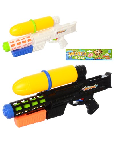 Іграшковий водний бластер 45 см помповий, в асортименті, у пакеті 25х52х6,5 см