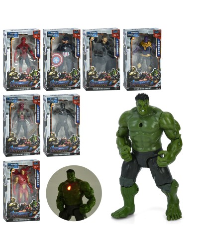 Фігурки « AV» 17 см зі світлом та рухомими деталями, на батарейці, в асортименті, у коробці 13х23,5х5 см