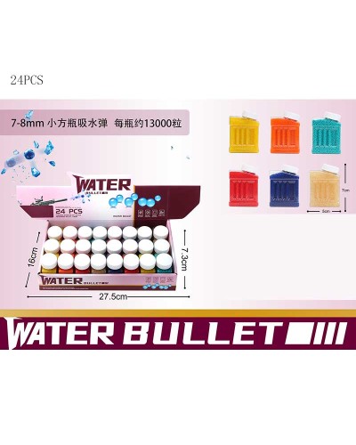 Кульки гелеві, в асортименті, по 24 шт у боксі 27,5х16х7,3 см