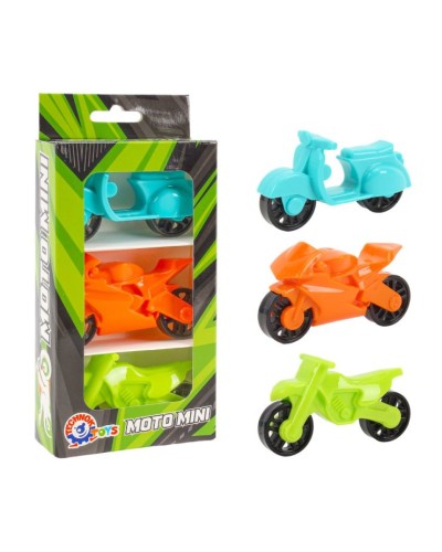 Набір техніки «Мото Міні» з 3 елементів, у коробці 18х5х3 см, ТМ Технок