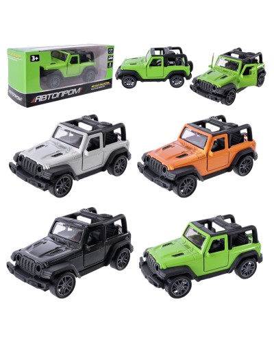 Машина 1:43 металева з дверима що відкриваються, в асортименті, у коробці 14х6х6 см, Автопром